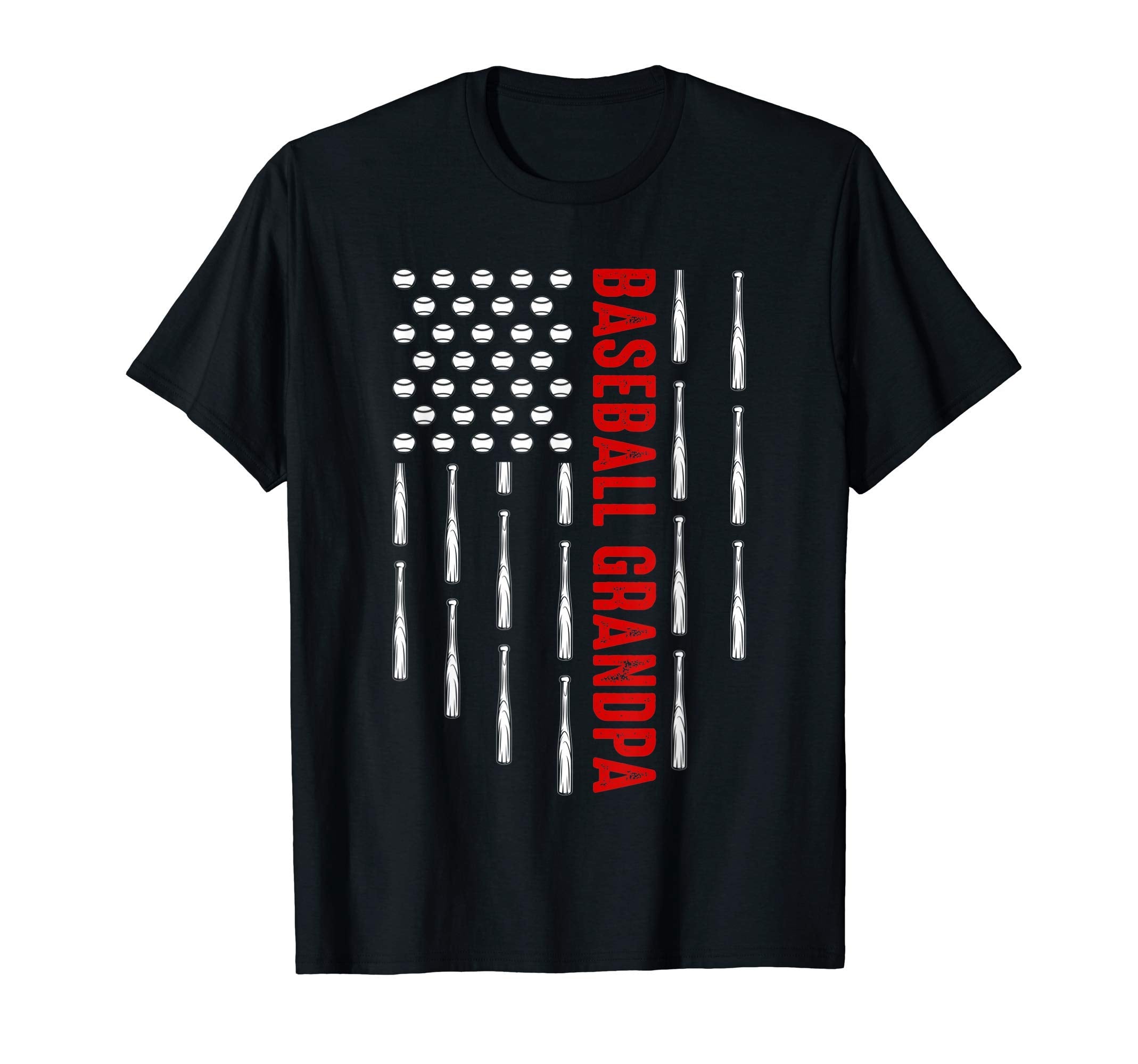 Baseball Grandpa Softball T-Shirt - Casual Everyday Wear Men Women - T-Shirt, Sweatshirt, Hoodie