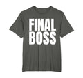 Final Boss Funny Y2K Aesthetic 2000S T-Shirt - Custom Art Print Men Women - T-Shirt, Sweatshirt, Hoodie