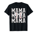 Baseball Mama Coquette Bow T-Shirt - Custom Art Print Unisex - T-Shirt, Sweatshirt, Hoodie