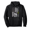 Eat Sleep Fish Repeat American Flag Hoodie - Trendy Graphic for Adults - T-Shirt, Sweatshirt, Hoodie
