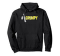 Number One Softball Grumpy Fathers Day Hoodie - Minimalist Print Men Women - T-Shirt, Sweatshirt, Hoodie