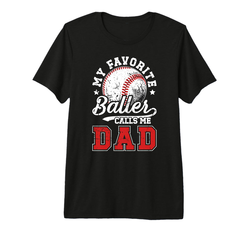 Mens Proud Baseball Dad Baseball T-Shirt - Streetwear Style Men Women - T-Shirt, Sweatshirt, Hoodie