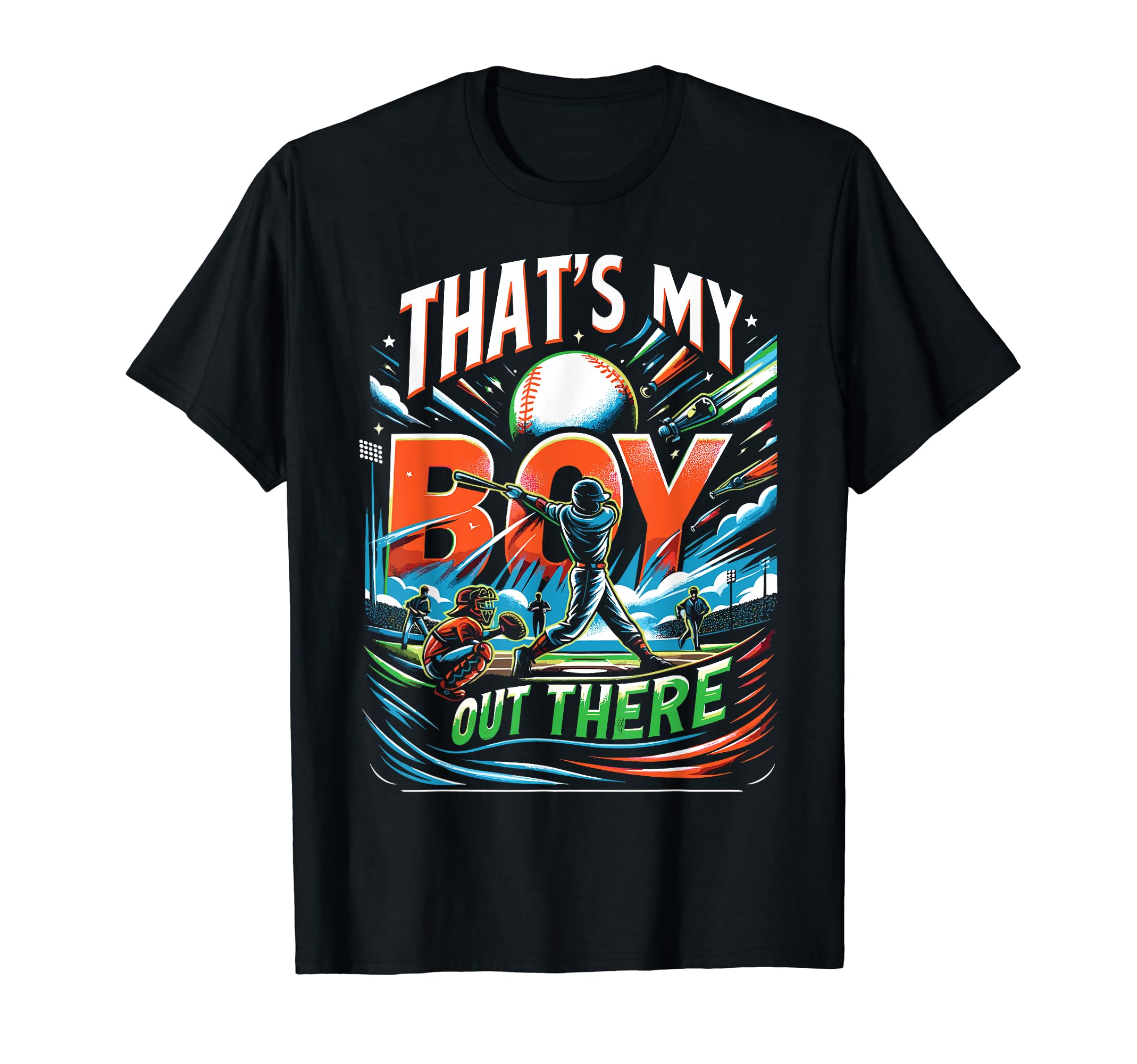 Baseball Daddy Fathers Day Baseball Dad T-Shirt - Aesthetic Graphic Unisex - T-Shirt, Sweatshirt, Hoodie