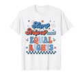 Stars Stripes And Equal Rights 4Th July T-Shirt - Aesthetic Graphic Unisex - T-Shirt, Sweatshirt, Hoodie