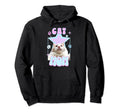 Cat Mom Y2K Harajuku Aesthetic Fur Parent Hoodie - Custom Art Print Unisex - T-Shirt, Sweatshirt, Hoodie