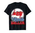 Baseball Baller Player Number 26 Mom Dad T-Shirt - Unique Graphic Unisex - T-Shirt, Sweatshirt, Hoodie