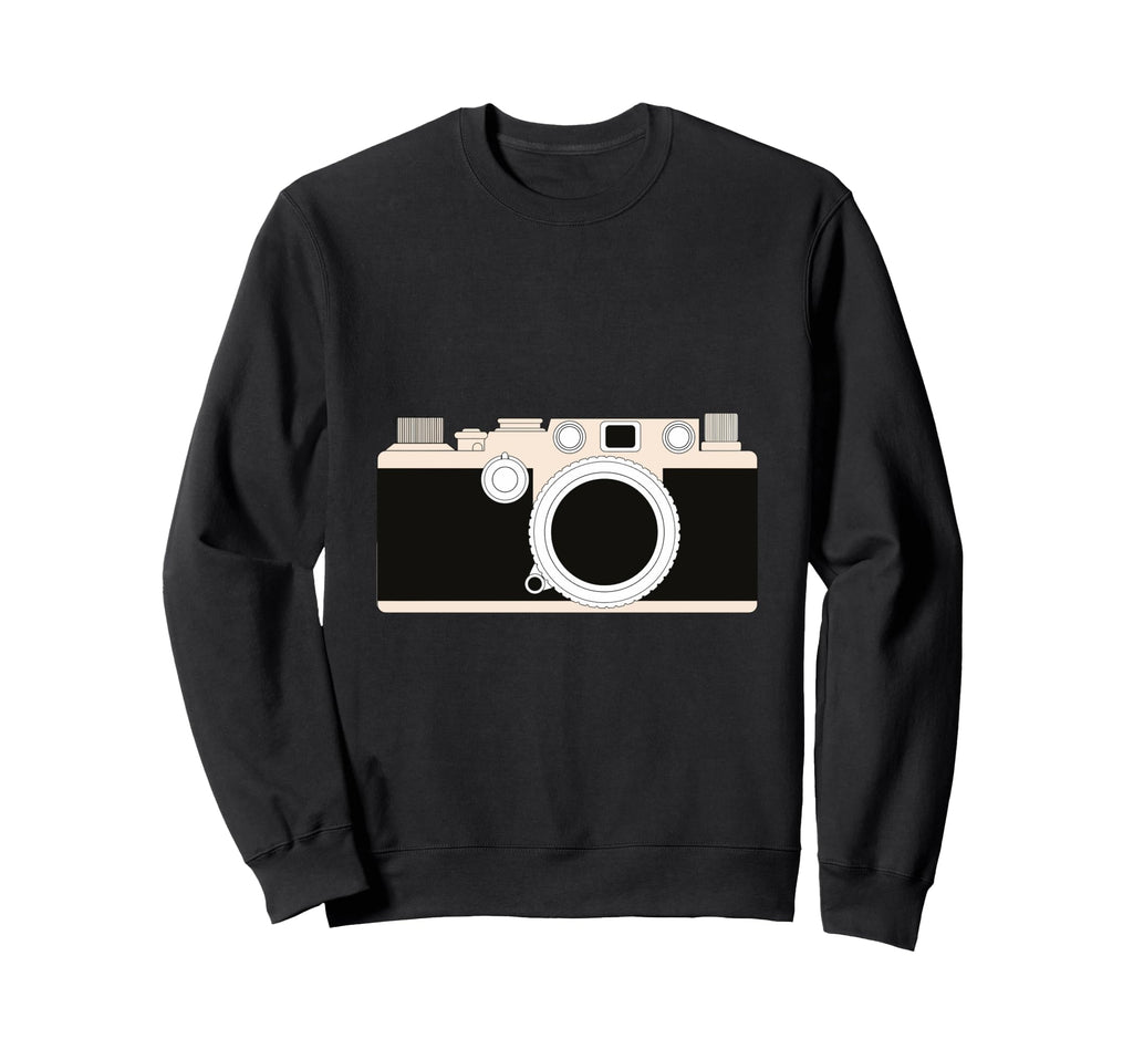Camera Sweatshirt - Graphic Print Unisex - T-Shirt, Sweatshirt, Hoodie