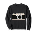 Camera Sweatshirt - Graphic Print Unisex - T-Shirt, Sweatshirt, Hoodie