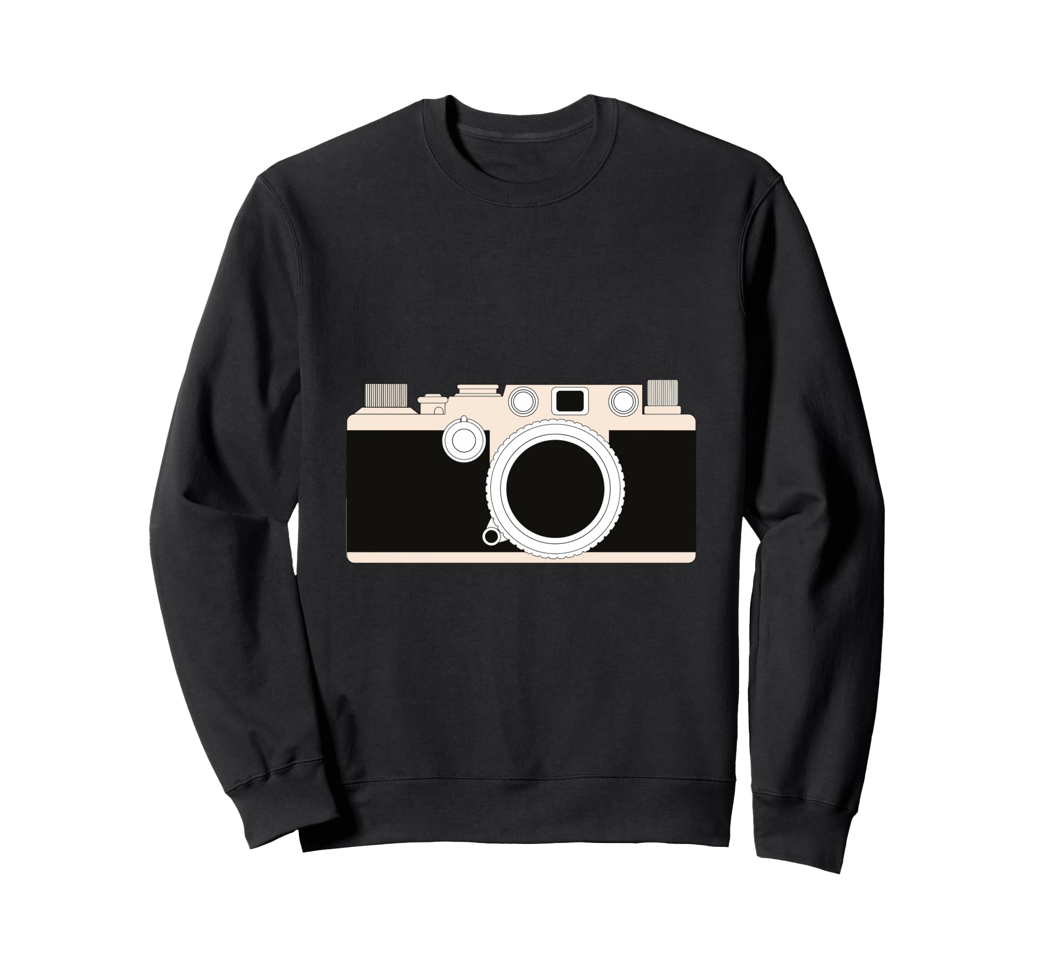Camera Sweatshirt - Graphic Print Unisex - T-Shirt, Sweatshirt, Hoodie