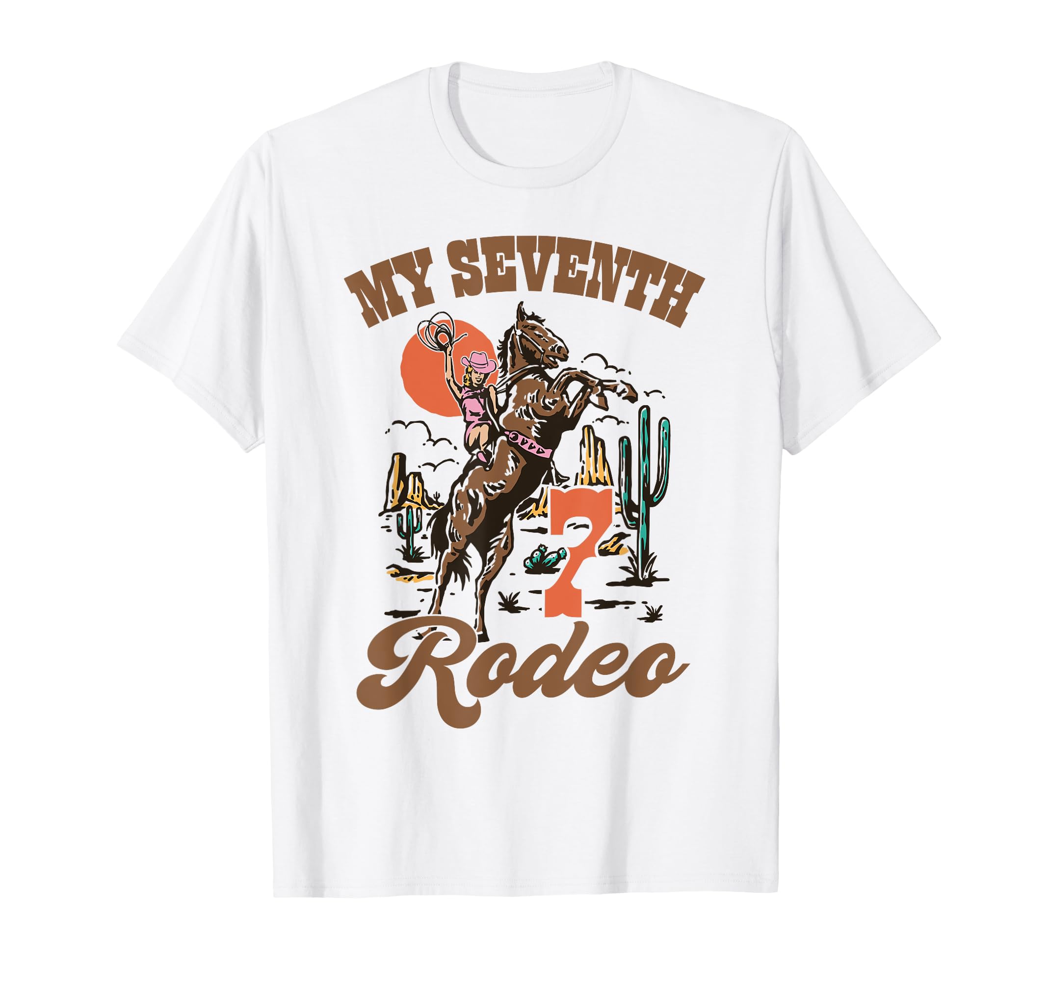 My Seventh Rodeo Western 7Th Birthday T-Shirt - Streetwear Style Men Women - T-Shirt, Sweatshirt, Hoodie