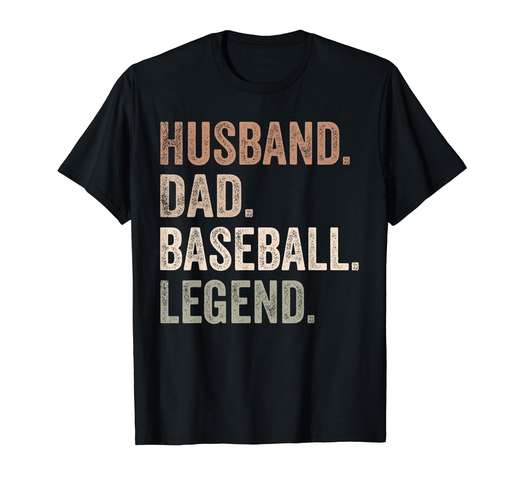 Mens Baseball Funny Husband Dad T-Shirt - Casual Everyday Wear for Adults - T-Shirt, Sweatshirt, Hoodie