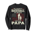 Fathers Day Favorite Baseball Sweatshirt - Aesthetic Graphic for Adults - T-Shirt, Sweatshirt, Hoodie