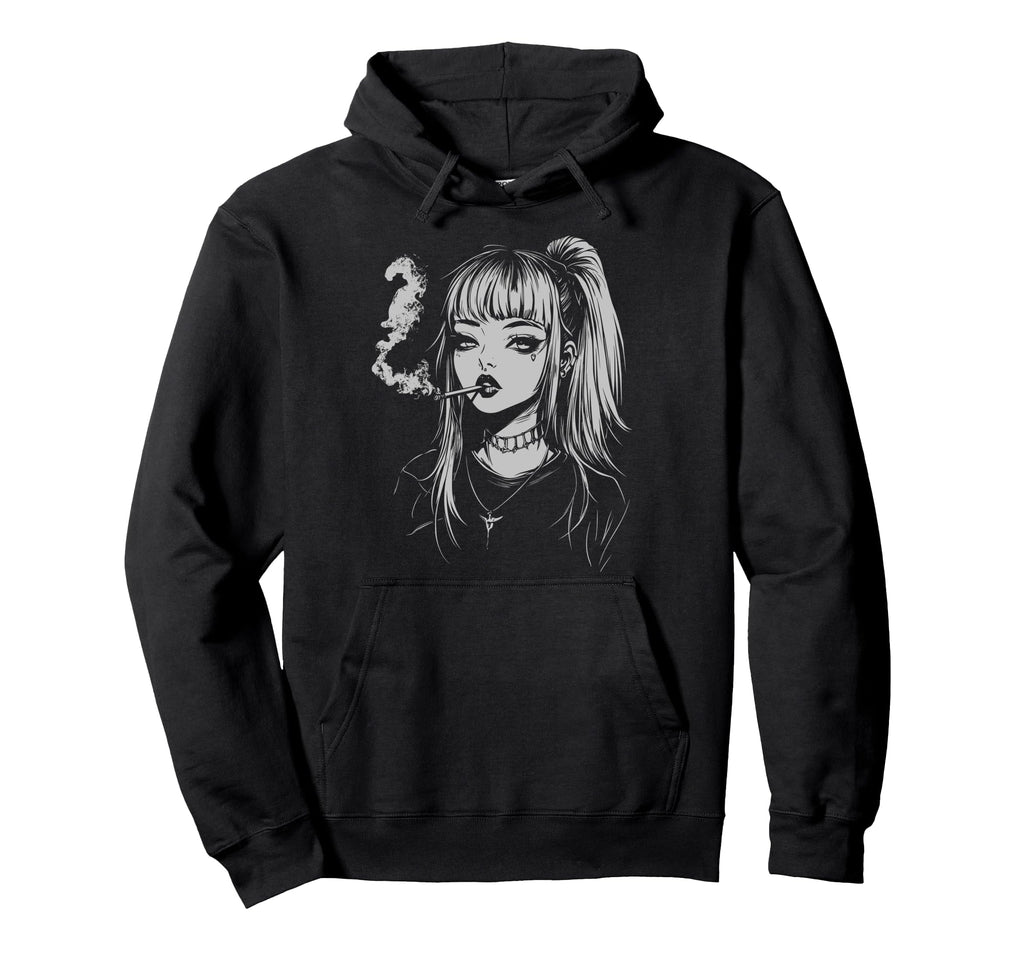 Animal Aesthetic Soft Grunge Waifu Hoodie - Fun Novelty Design Men Women - T-Shirt, Sweatshirt, Hoodie