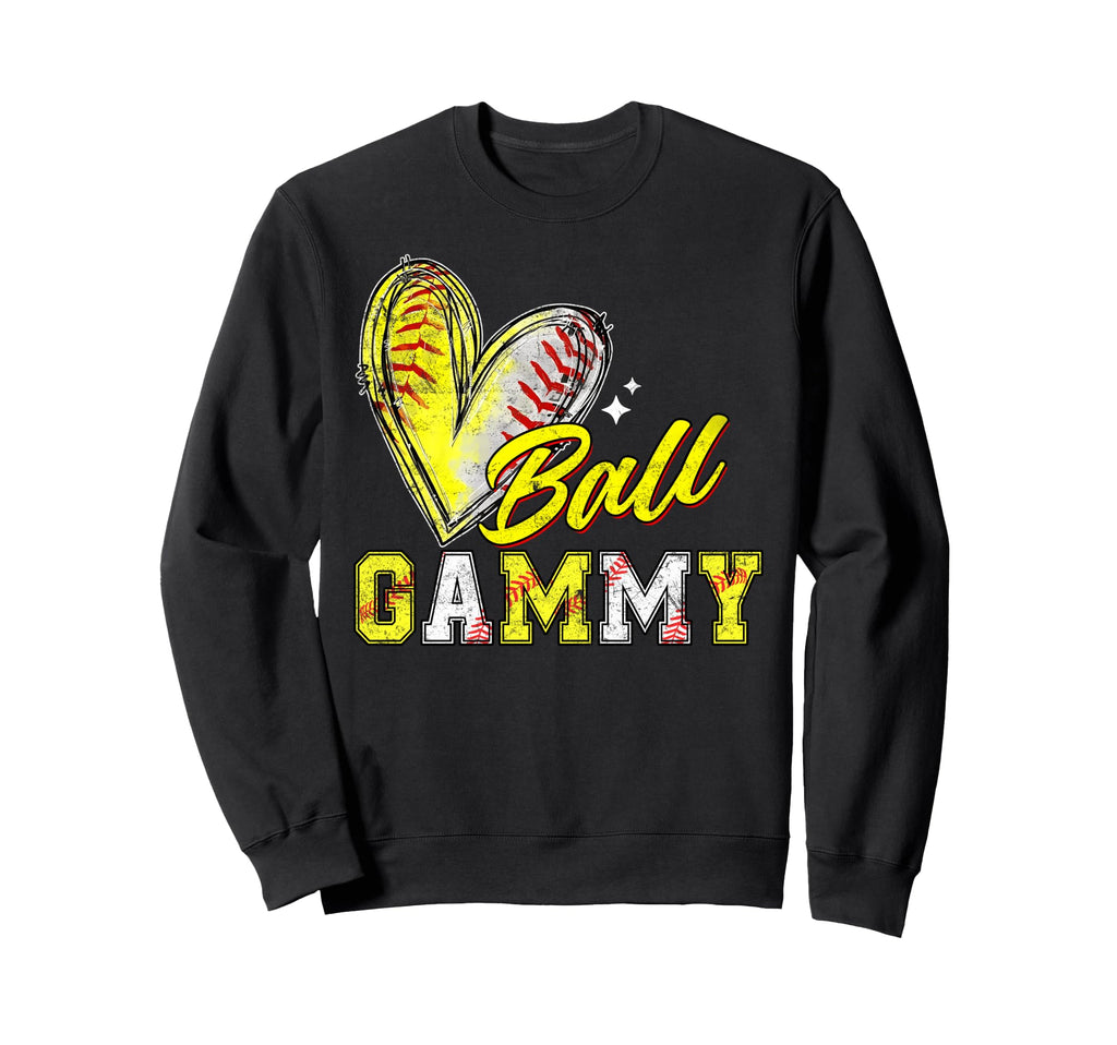 Funny Ball Gammy Softball Sweatshirt - Fun Novelty Design for Adults - T-Shirt, Sweatshirt, Hoodie