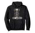 Camera Drawing Scribble Art Hoodie - Streetwear Style Men Women - T-Shirt, Sweatshirt, Hoodie