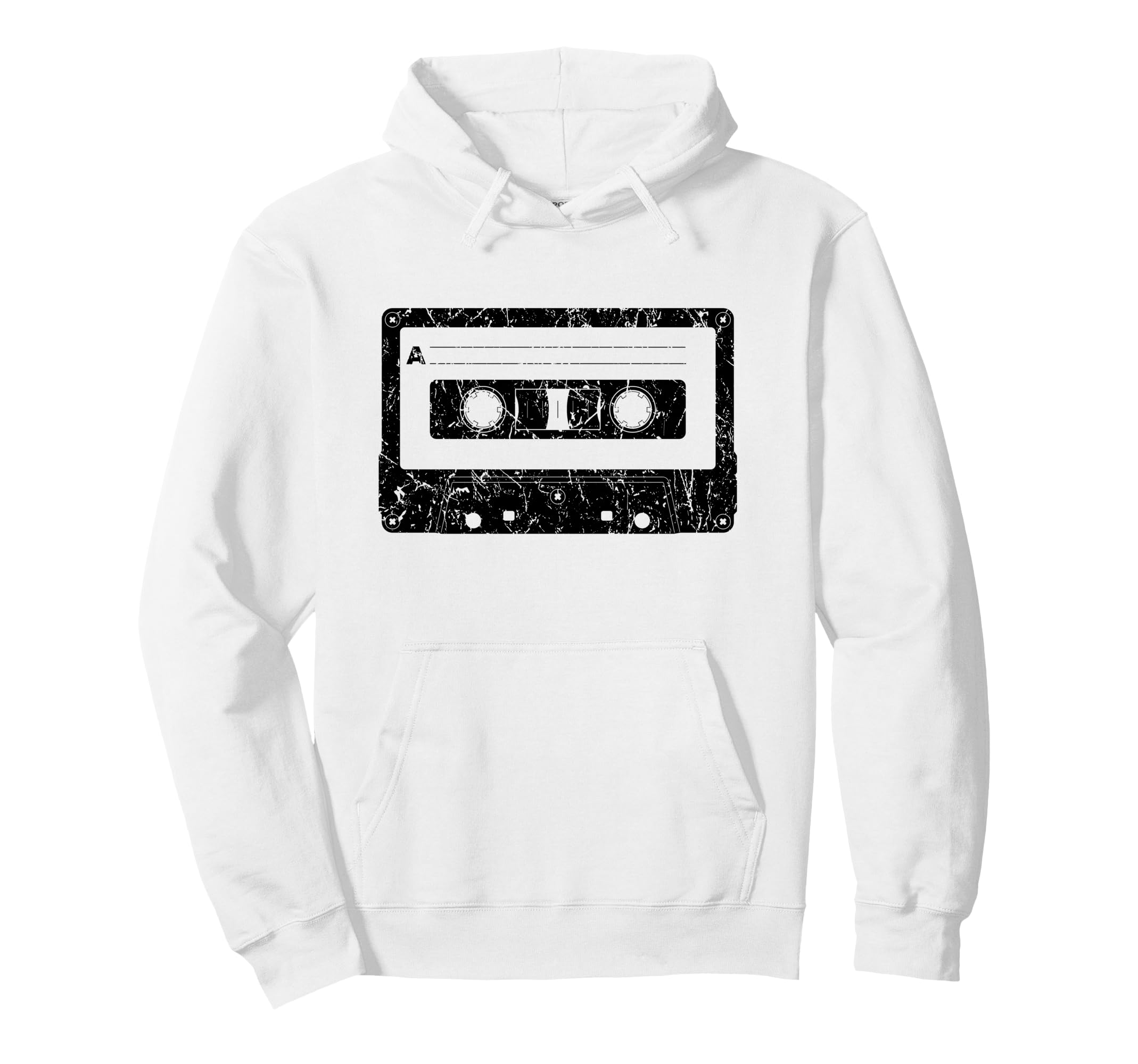 70S 80S 90S Cassette Tape Illustration Hoodie - Novelty Apparel Men Women - T-Shirt, Sweatshirt, Hoodie