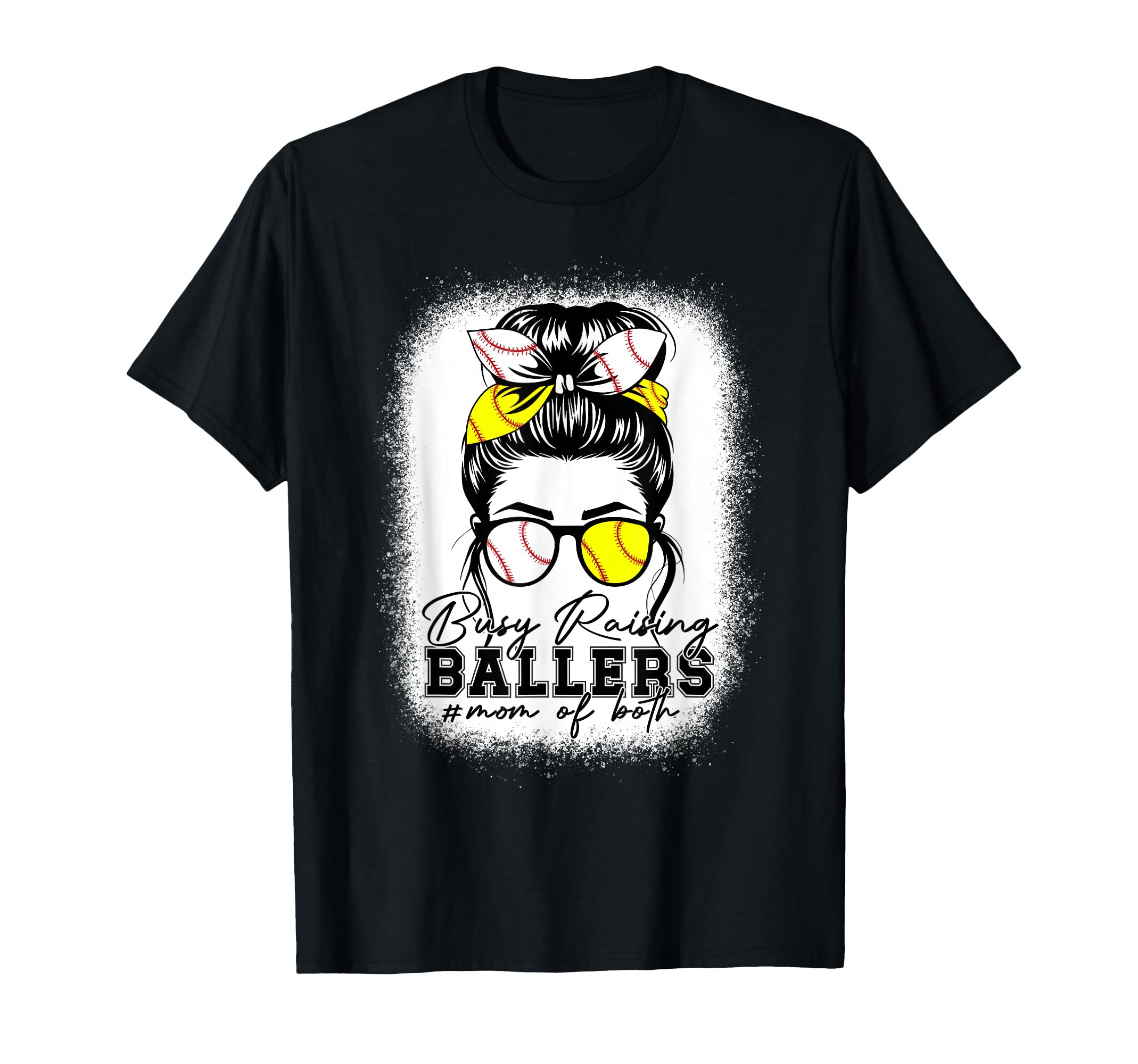 Busy Raising Ballers Baseball T-Shirt - Novelty Apparel for Adults - T-Shirt, Sweatshirt, Hoodie