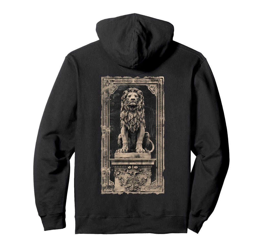 Y2K Back Streetwear Lion Hoodie - Custom Art Print Men Women - T-Shirt, Sweatshirt, Hoodie