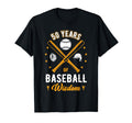 50 Years Baseball Wisdom Sport 50Th T-Shirt - Streetwear Style Unisex - T-Shirt, Sweatshirt, Hoodie