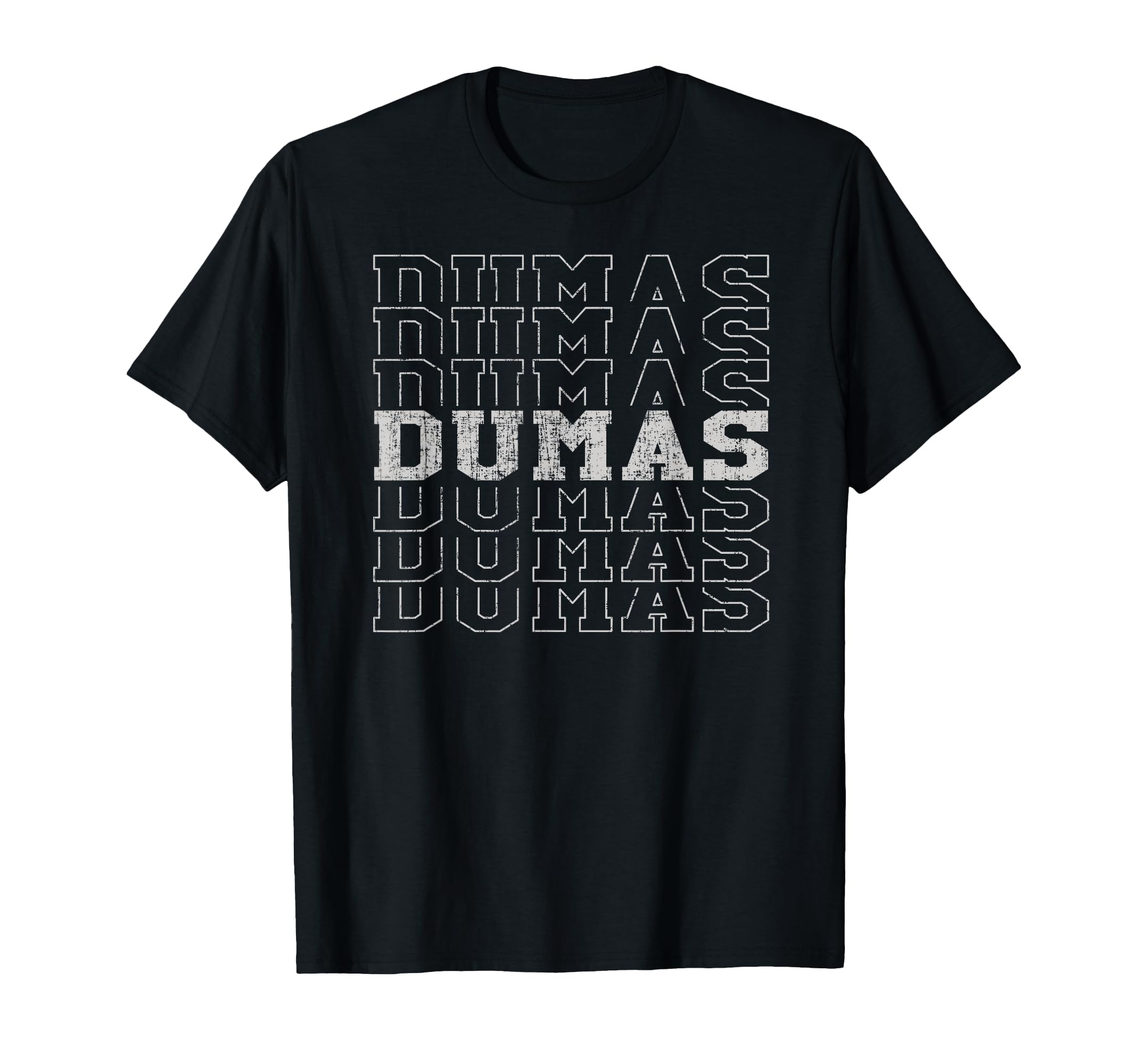 Trendy Dumas Ar Distressed T-Shirt - Fun Novelty Design Men Women - T-Shirt, Sweatshirt, Hoodie
