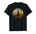 Sunset Halloween Witch Bats Distressed T-Shirt - Aesthetic Graphic Unisex - T-Shirt, Sweatshirt, Hoodie