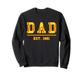 Dad Est 1981 Funny Sports Year Sweatshirt - Custom Art Print for Adults - T-Shirt, Sweatshirt, Hoodie