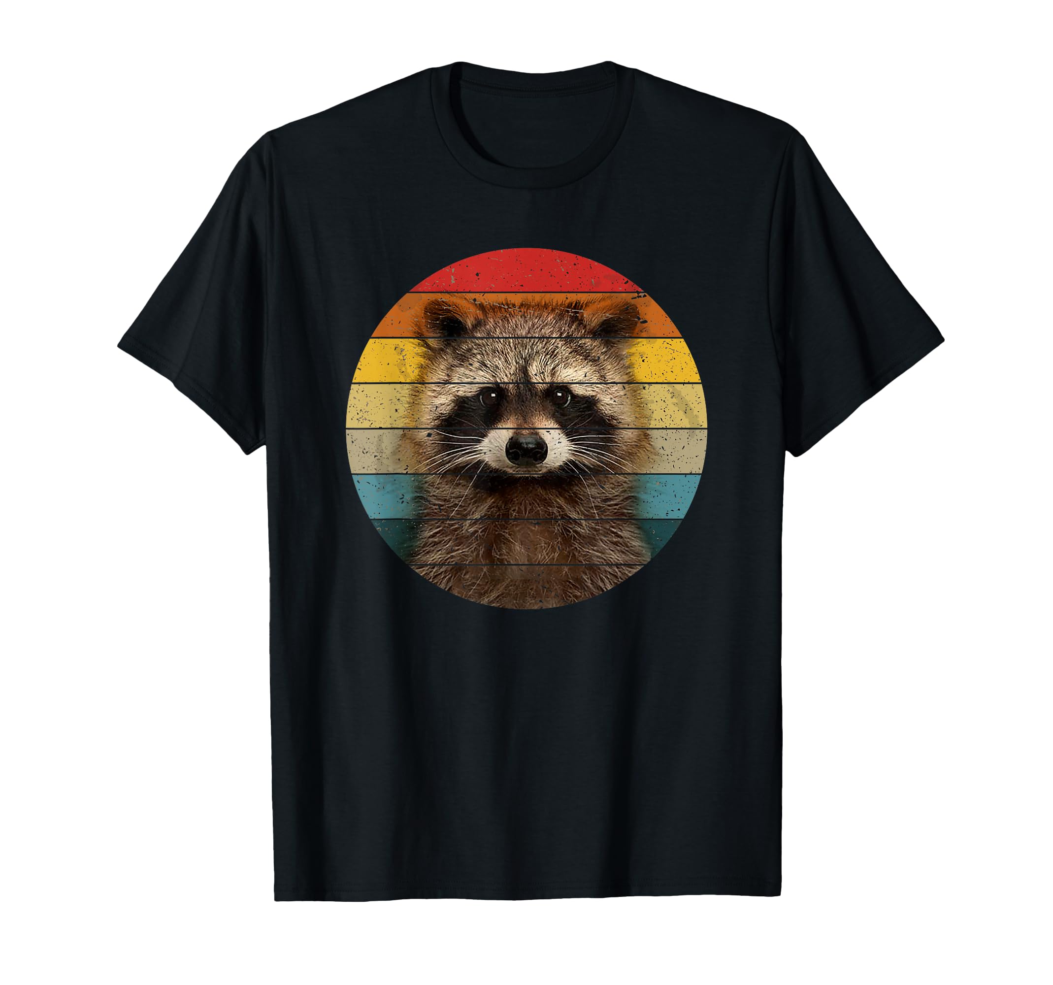 Raccoon Sunset Animal T-Shirt - Aesthetic Graphic Unisex - T-Shirt, Sweatshirt, Hoodie