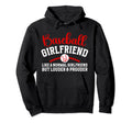 Baseball Girlfriend Funny Girlfriend Hoodie - Trendy Graphic Men Women - T-Shirt, Sweatshirt, Hoodie