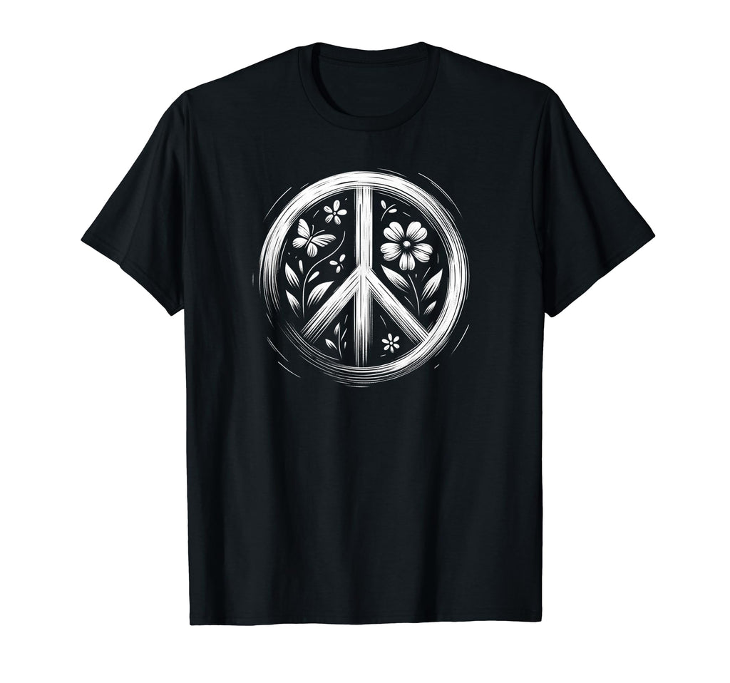 60S 70S Peace Love And Groovy Flower T-Shirt - Streetwear Style Men Women - T-Shirt, Sweatshirt, Hoodie
