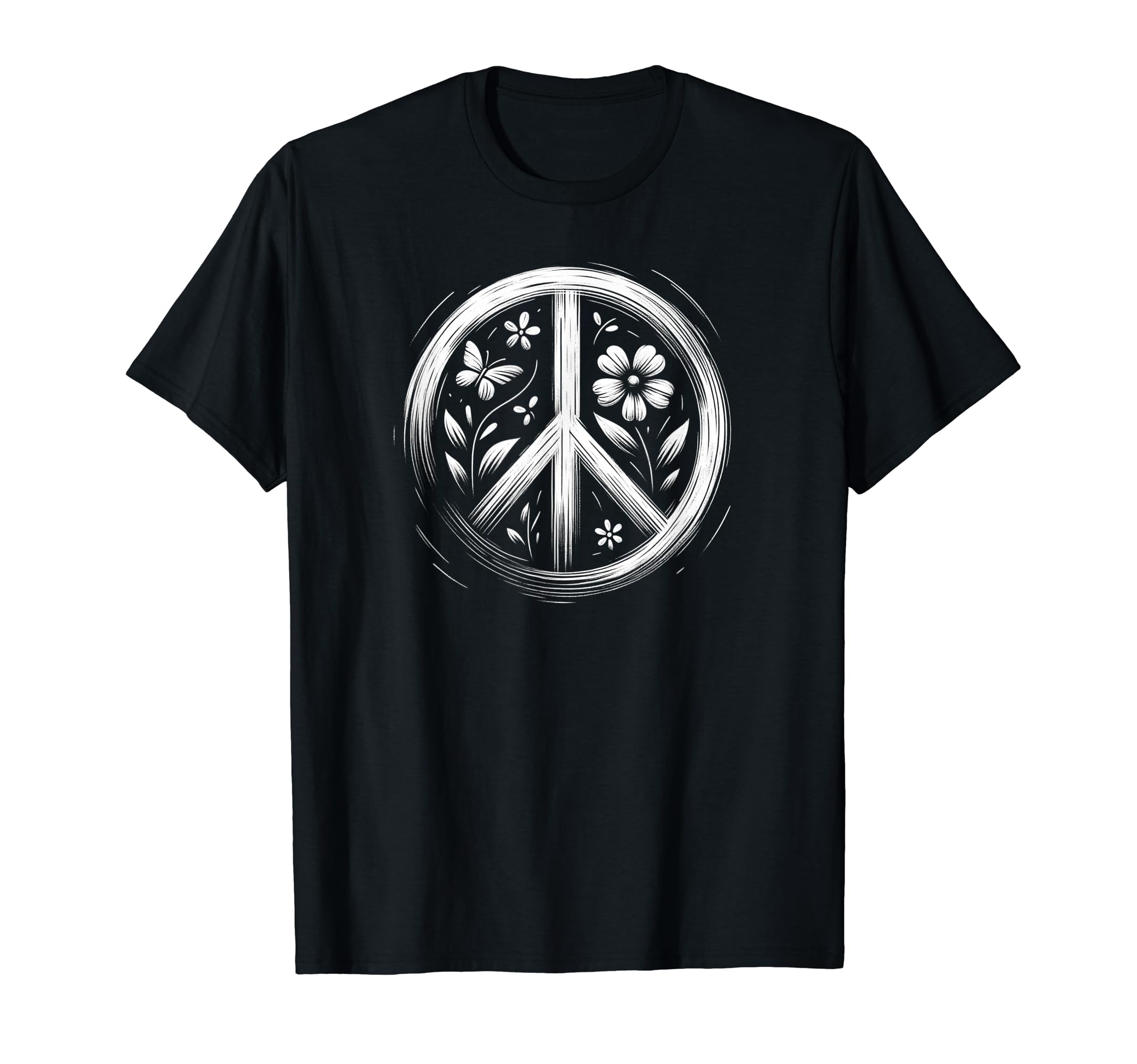 60S 70S Peace Love And Groovy Flower T-Shirt - Streetwear Style Men Women - T-Shirt, Sweatshirt, Hoodie
