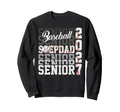 Senior 2027 Baseball Stepdad Sweatshirt - Streetwear Style for Adults - T-Shirt, Sweatshirt, Hoodie