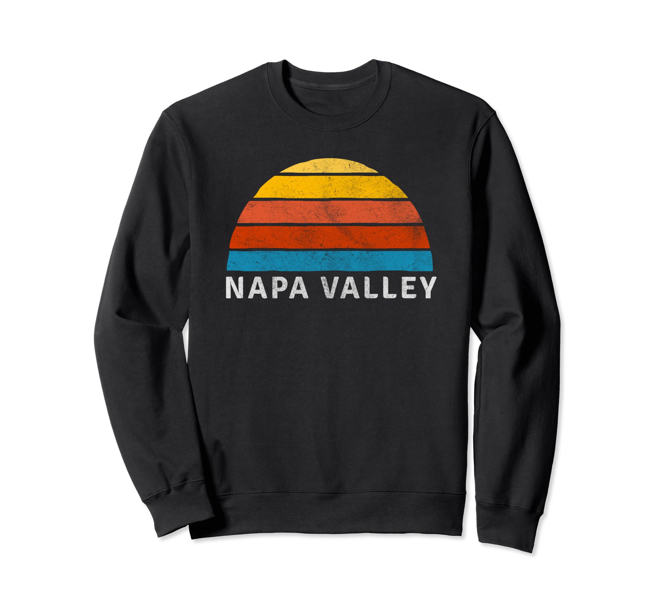 Napa Valley Sunset Sweatshirt - Aesthetic Graphic Men Women - T-Shirt, Sweatshirt, Hoodie