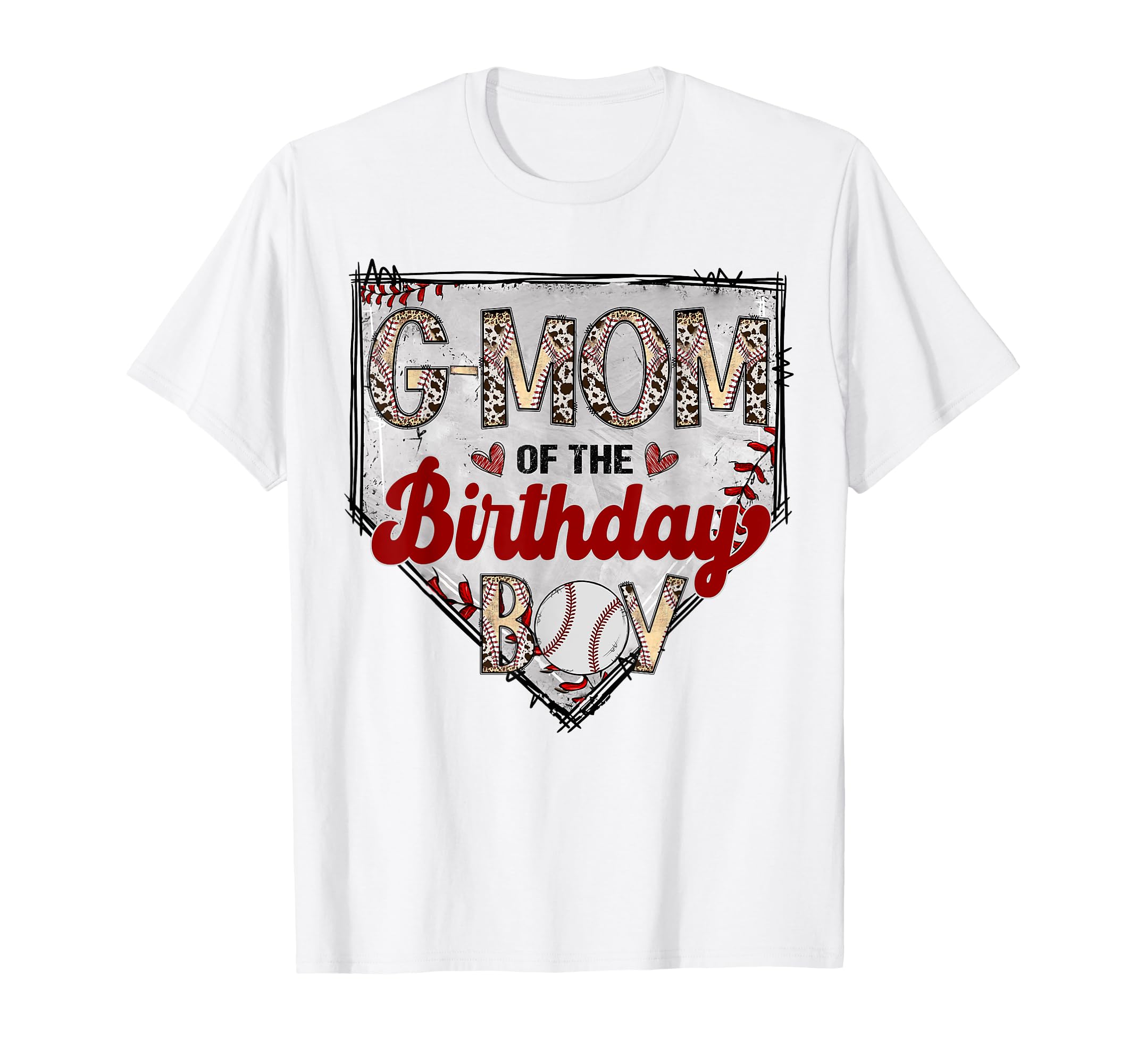 G Mom Birthday Baseball Lover Birthday T-Shirt - Unique Graphic Men Women - T-Shirt, Sweatshirt, Hoodie