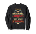 Baseball Hotdogs And Joey Dixon Prospect Sweatshirt - Graphic Print Unisex - T-Shirt, Sweatshirt, Hoodie