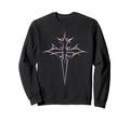 Gothic Cross Y2K Alt Aesthetic Emo Sweatshirt - Streetwear Style Unisex - T-Shirt, Sweatshirt, Hoodie