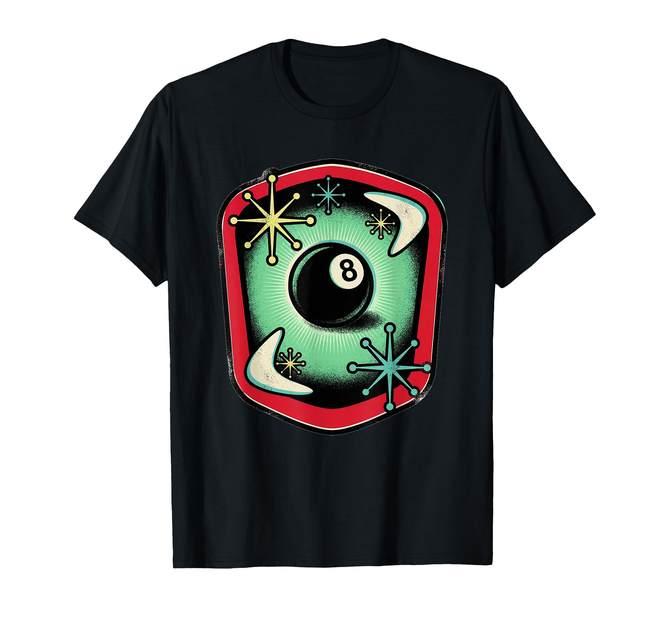 8 Ball Pool Billiards Matchbook T-Shirt - Aesthetic Graphic Unisex - T-Shirt, Sweatshirt, Hoodie