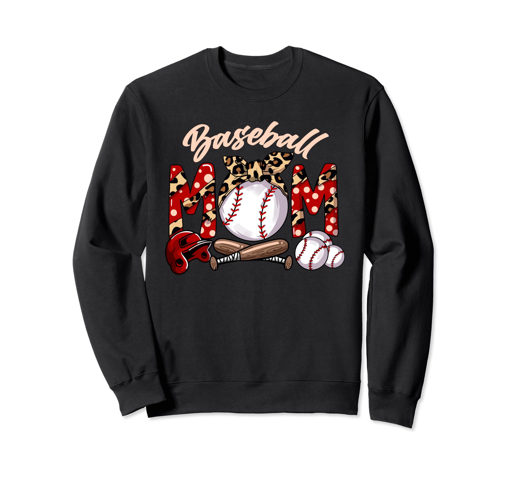 Baseball Helmet Baseball Bat Glove Sweatshirt - Custom Art Print Men Women - T-Shirt, Sweatshirt, Hoodie