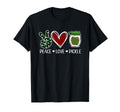 Peace Love Pickle Pickle Lovers T-Shirt - Aesthetic Graphic Men Women - T-Shirt, Sweatshirt, Hoodie