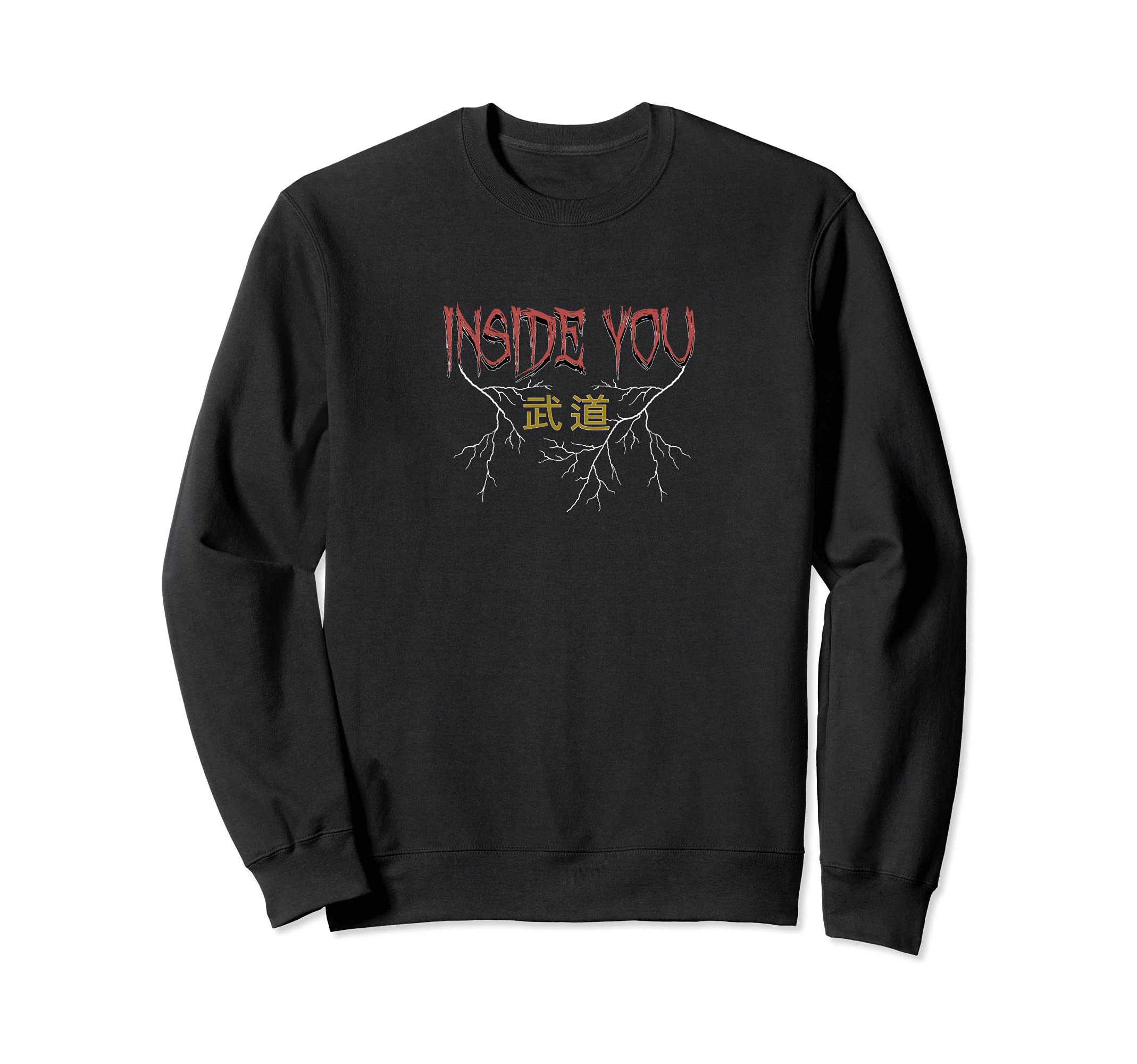 Demon Inside Asia 90S Japan Grunge Sweatshirt - Novelty Apparel Men Women - T-Shirt, Sweatshirt, Hoodie