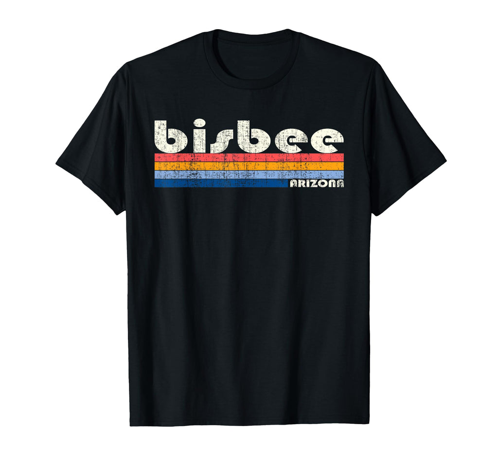 70S 80S Bisbee Az T-Shirt - Novelty Apparel for Adults - T-Shirt, Sweatshirt, Hoodie
