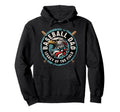 Patriotic Baseball Father Baseball Dad Hoodie - Unique Graphic Men Women - T-Shirt, Sweatshirt, Hoodie