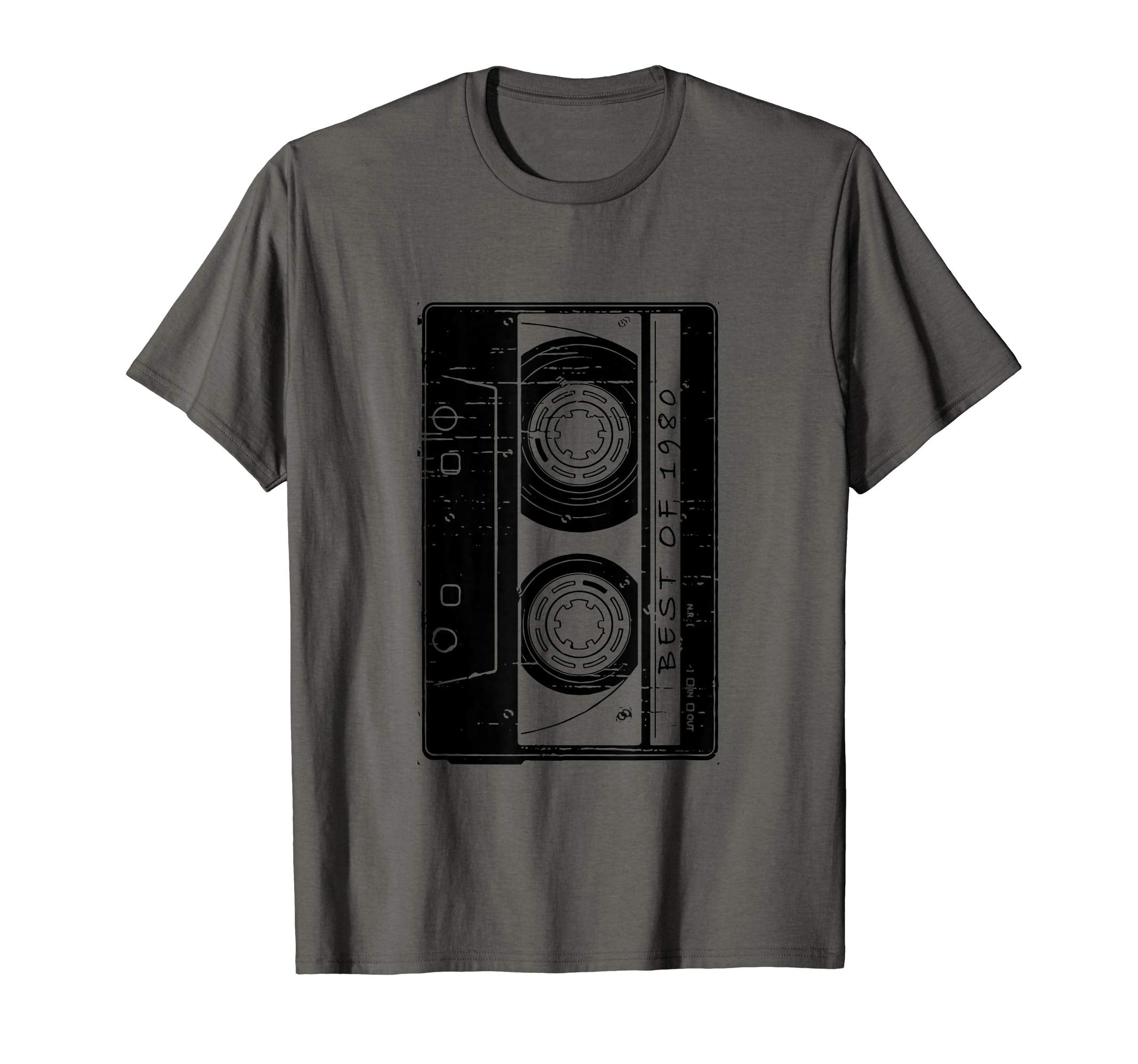 Best 1980 Mixtape Birthday Cassette Tape T-Shirt - Aesthetic Graphic Unisex - T-Shirt, Sweatshirt, Hoodie
