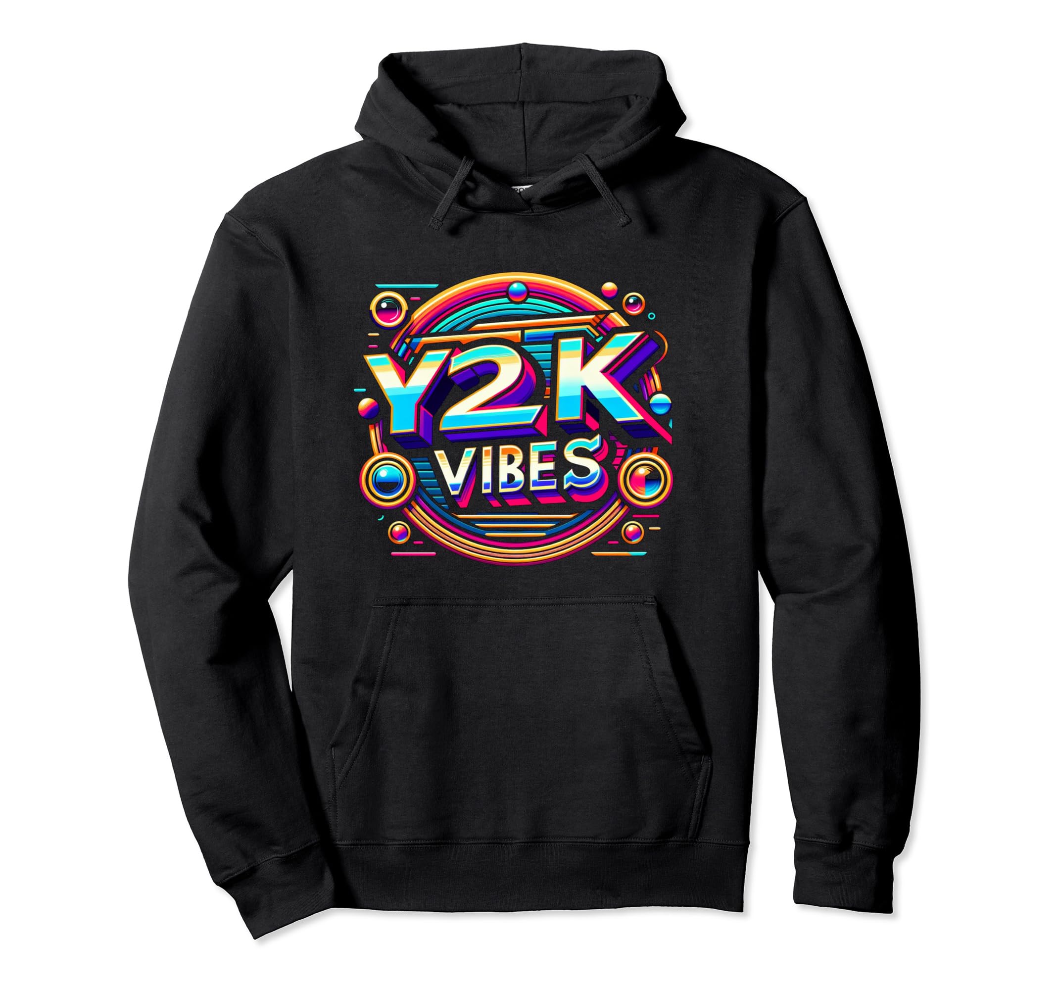 Y2K Vibes Futuristic Aesthetic Hoodie - Unique Graphic for Adults - T-Shirt, Sweatshirt, Hoodie