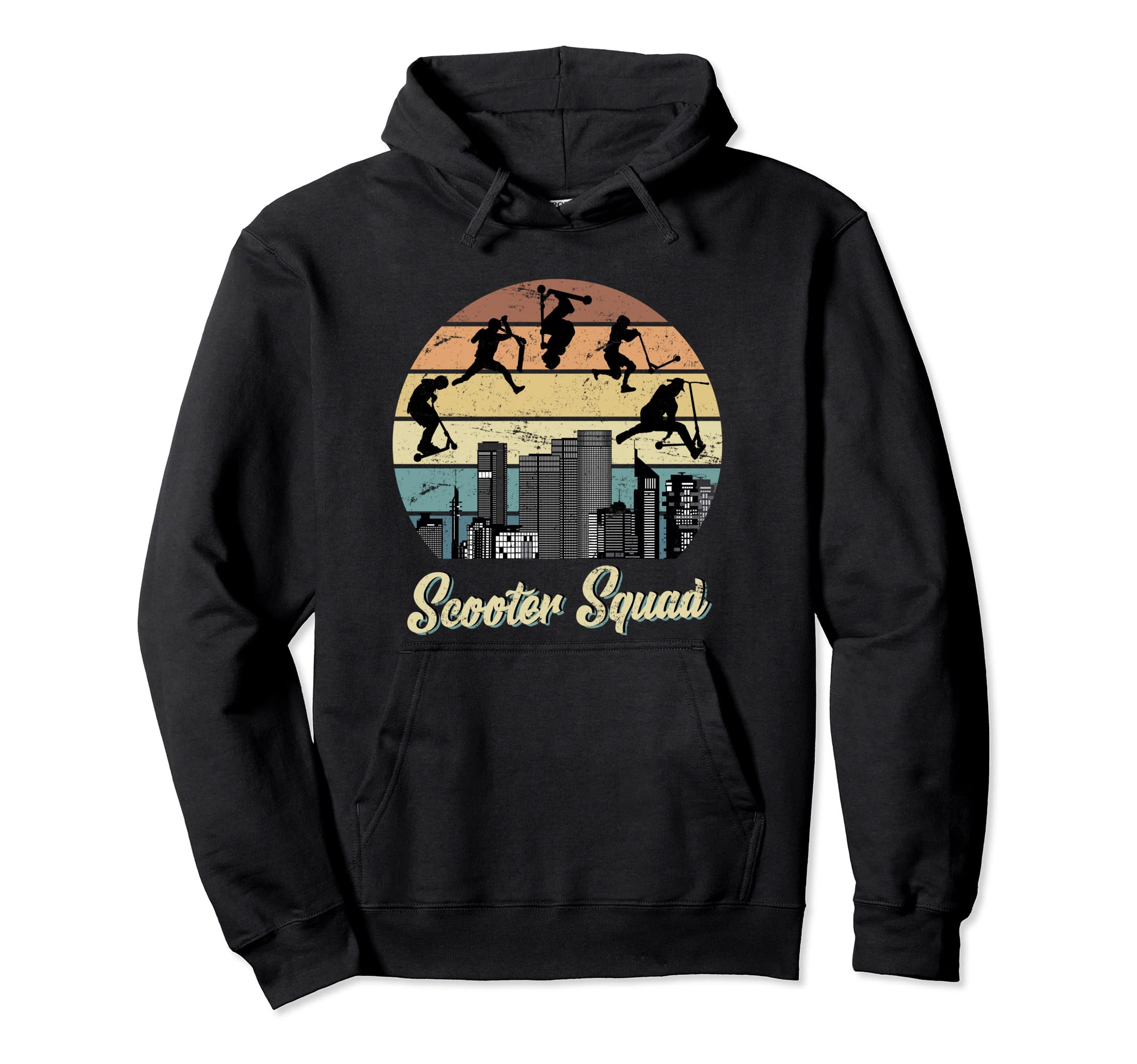 Scooter Squad Roller Skater Gift Skate Hoodie - Minimalist Print Unisex - T-Shirt, Sweatshirt, Hoodie
