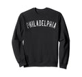 Philadelphia Distressed Text Philly Sweatshirt - Aesthetic Graphic Unisex - T-Shirt, Sweatshirt, Hoodie