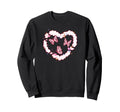Butterflies Love Cloud Hearts Sweatshirt - Novelty Apparel Men Women - T-Shirt, Sweatshirt, Hoodie