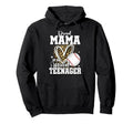 Proud Mama Teenager 13Th Birthday Baseball Hoodie - Streetwear Style Unisex - T-Shirt, Sweatshirt, Hoodie