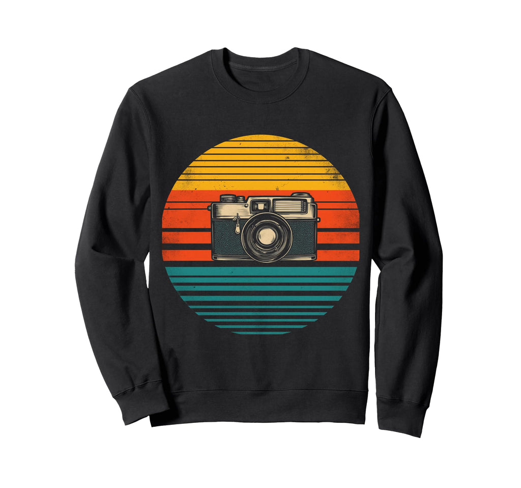 Camera Sweatshirt - Fun Novelty Design Men Women - T-Shirt, Sweatshirt, Hoodie