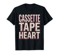 I Love 80S Cassette Tape Heart T-Shirt - Casual Everyday Wear Men Women - T-Shirt, Sweatshirt, Hoodie