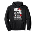He Plays She Dances Mom Both Dance And Hoodie - Aesthetic Graphic Unisex - T-Shirt, Sweatshirt, Hoodie